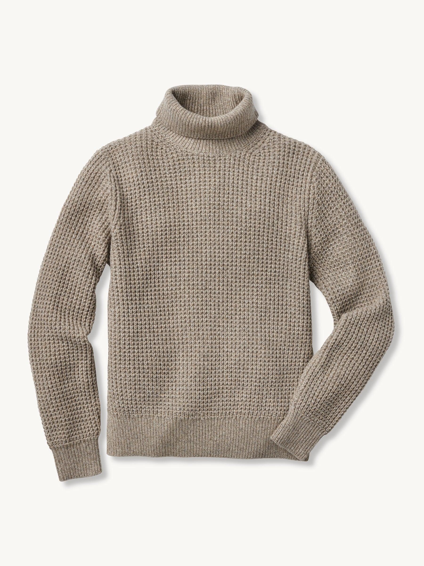 Marled Sand Herdsman Turtleneck Product Image