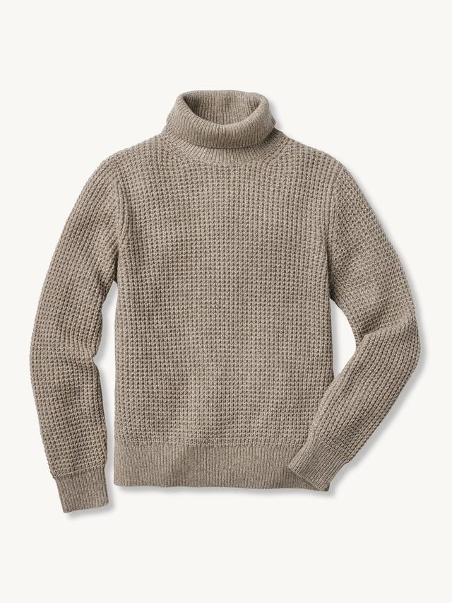 Marled Sand Herdsman Turtleneck Product Image