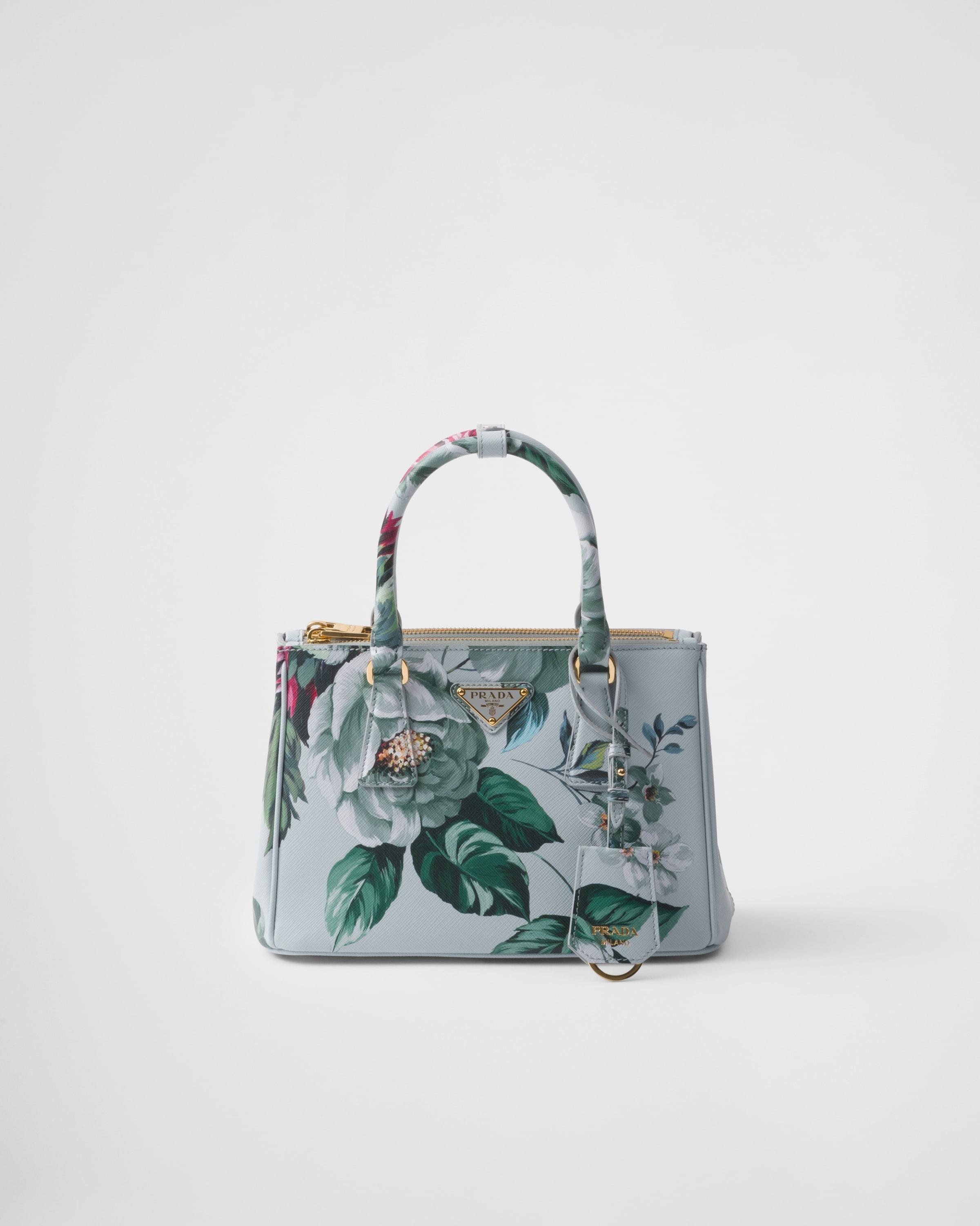 Women's Galleria Printed Saffiano Leather Bag In Green Product Image