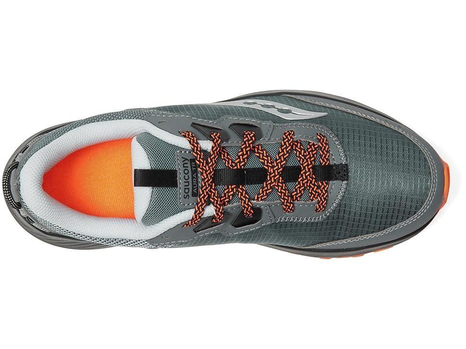 Saucony Aura TR (Carbon/Orange) Men's Shoes Product Image