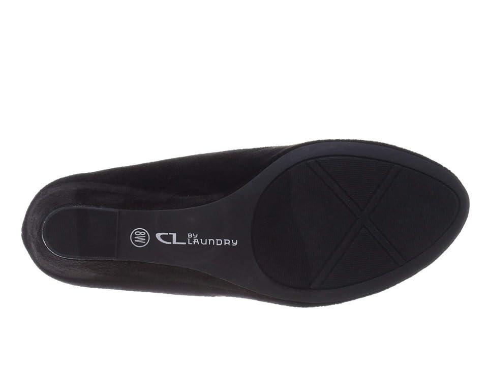 CL By Laundry Nima (Black Super Suede) Women's Shoes Product Image
