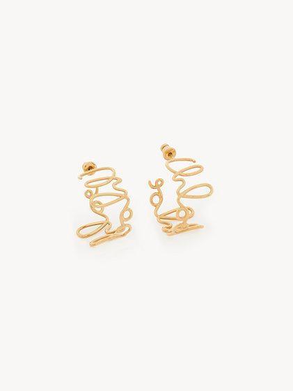 The Chloé Iconic hoop earrings Product Image