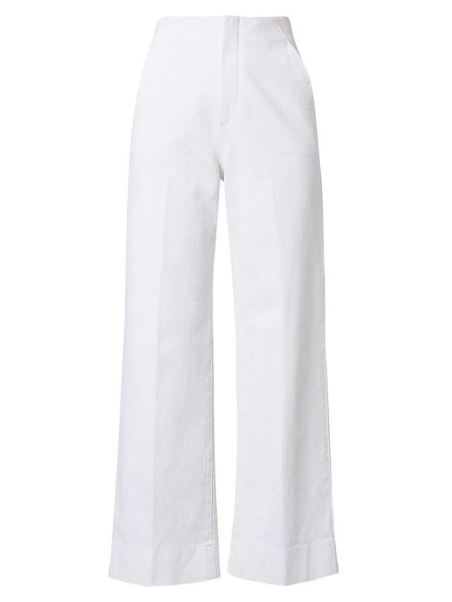 Womens Stretch Flared Leg Jeans Product Image