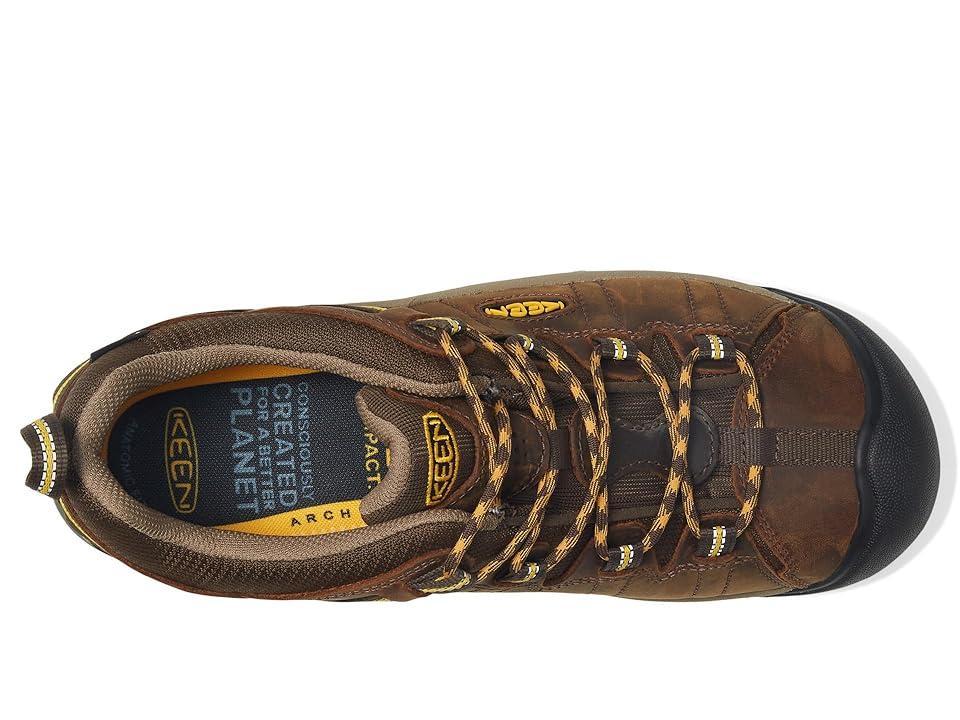 KEEN Targhee II (Cascade /Golden Yellow) Men's Waterproof Boots Product Image