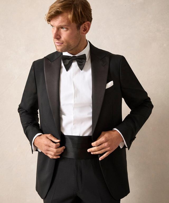 Silk Cummerbund in Black Product Image