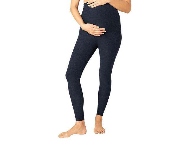 Beyond Yoga Maternity Spacedye Out of Pocket High-Waisted Midi Leggings (Nocturnal ) Women's Casual Pants Product Image