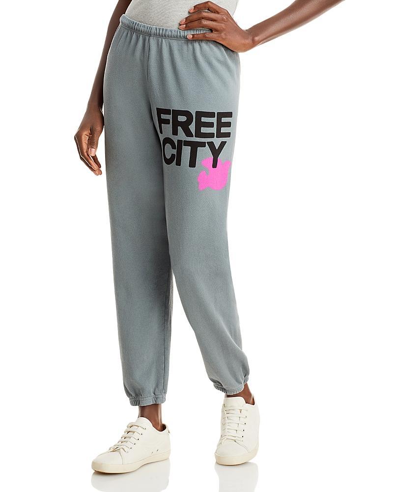 Womens Logo Cotton Sweatpants Product Image