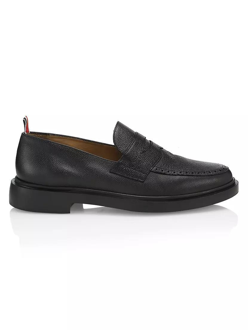 Leather Penny Loafers Product Image