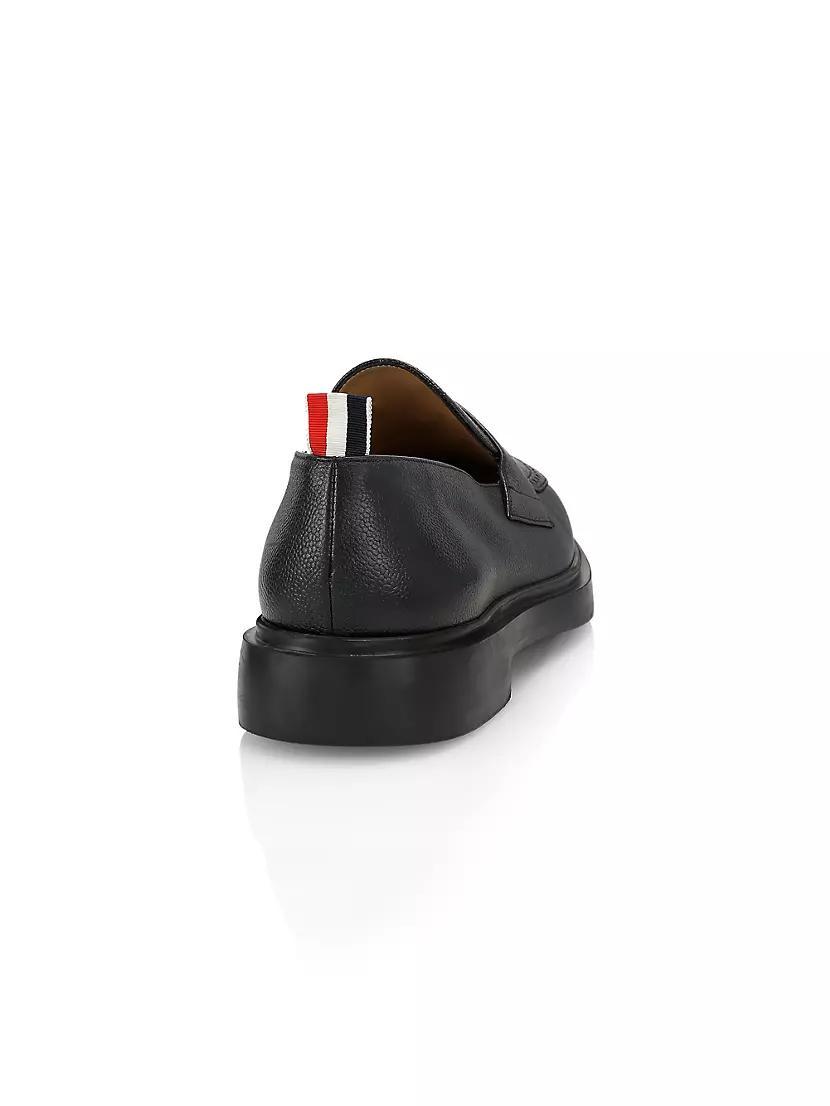 Leather Penny Loafers Product Image