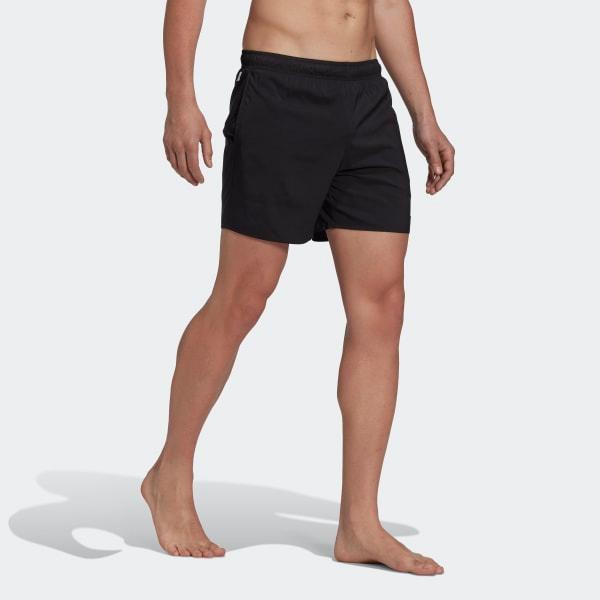 Short-Length Solid Swim Shorts Product Image