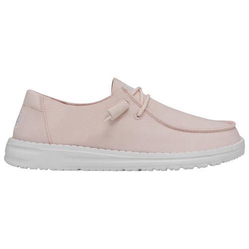 HEYDUDE Womens HEYDUDE Wendy Slub - Womens Shoes Pink Product Image