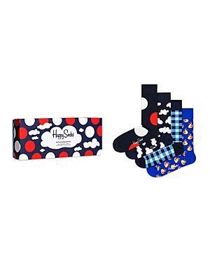 Happy Socks My Favorite Blues Crew Socks Gift Box, Pack of 4 Product Image