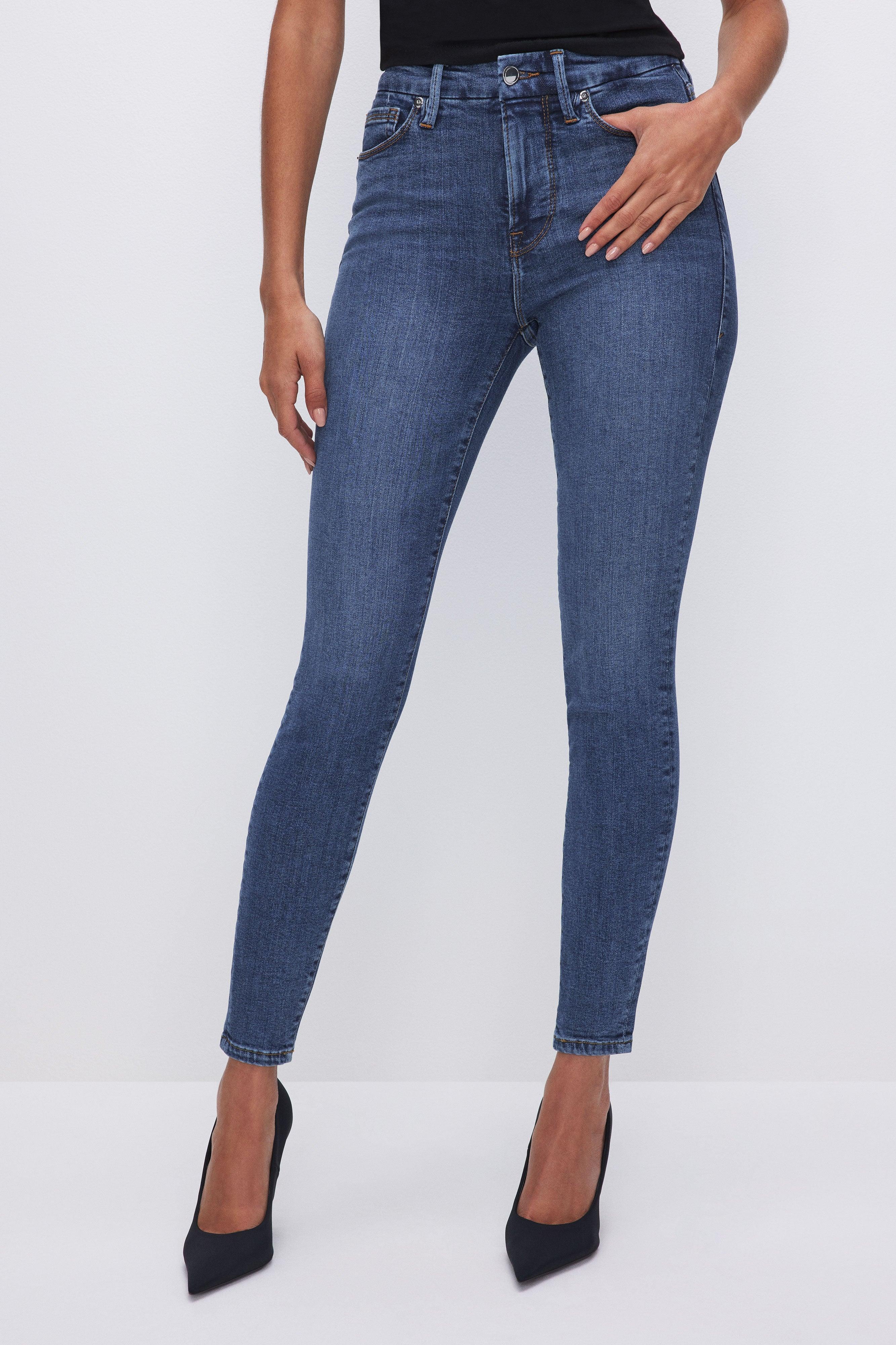 GOOD LEGS SKINNY CROPPED JEANS | BLUE615 Product Image