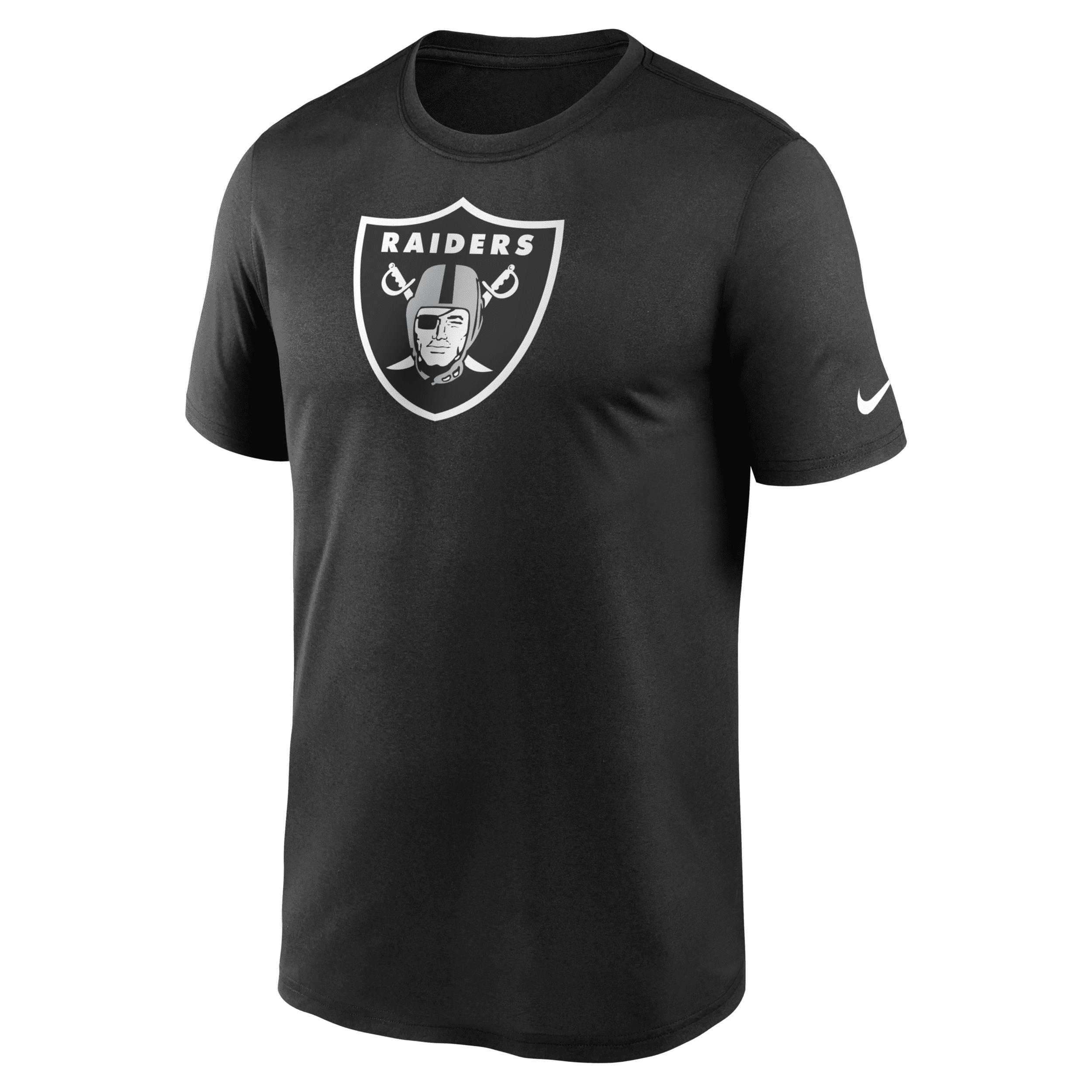 Mens Nike Charcoal Dallas Cowboys Wordmark Legend Performance T-Shirt Grey Product Image