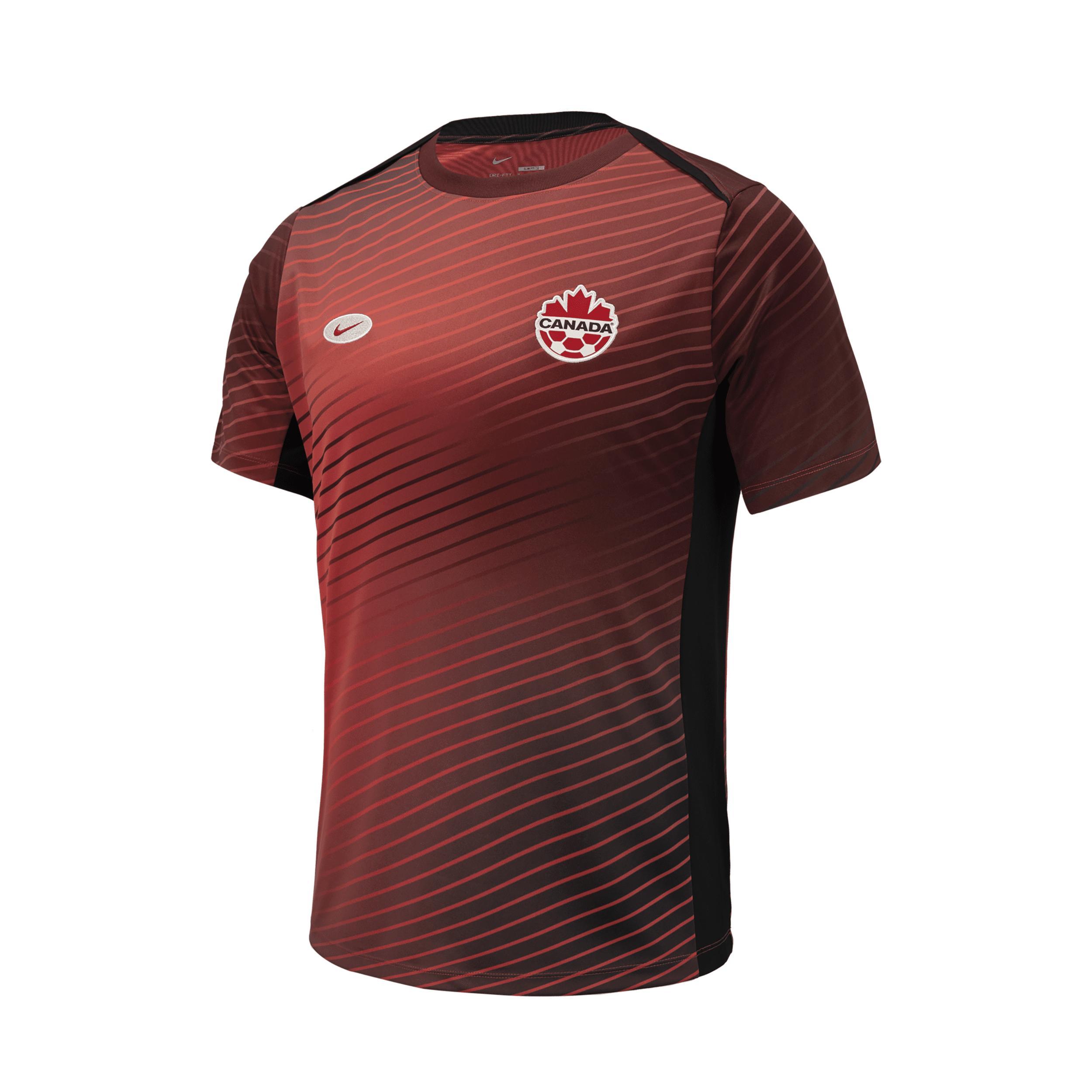 Canada Nike Mens Soccer Short-Sleeve Pre-Match Top Product Image