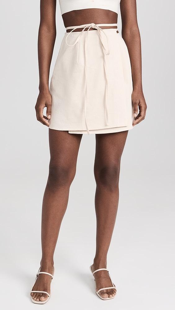 SELFI Mini Wrap Skirt | Shopbop Product Image