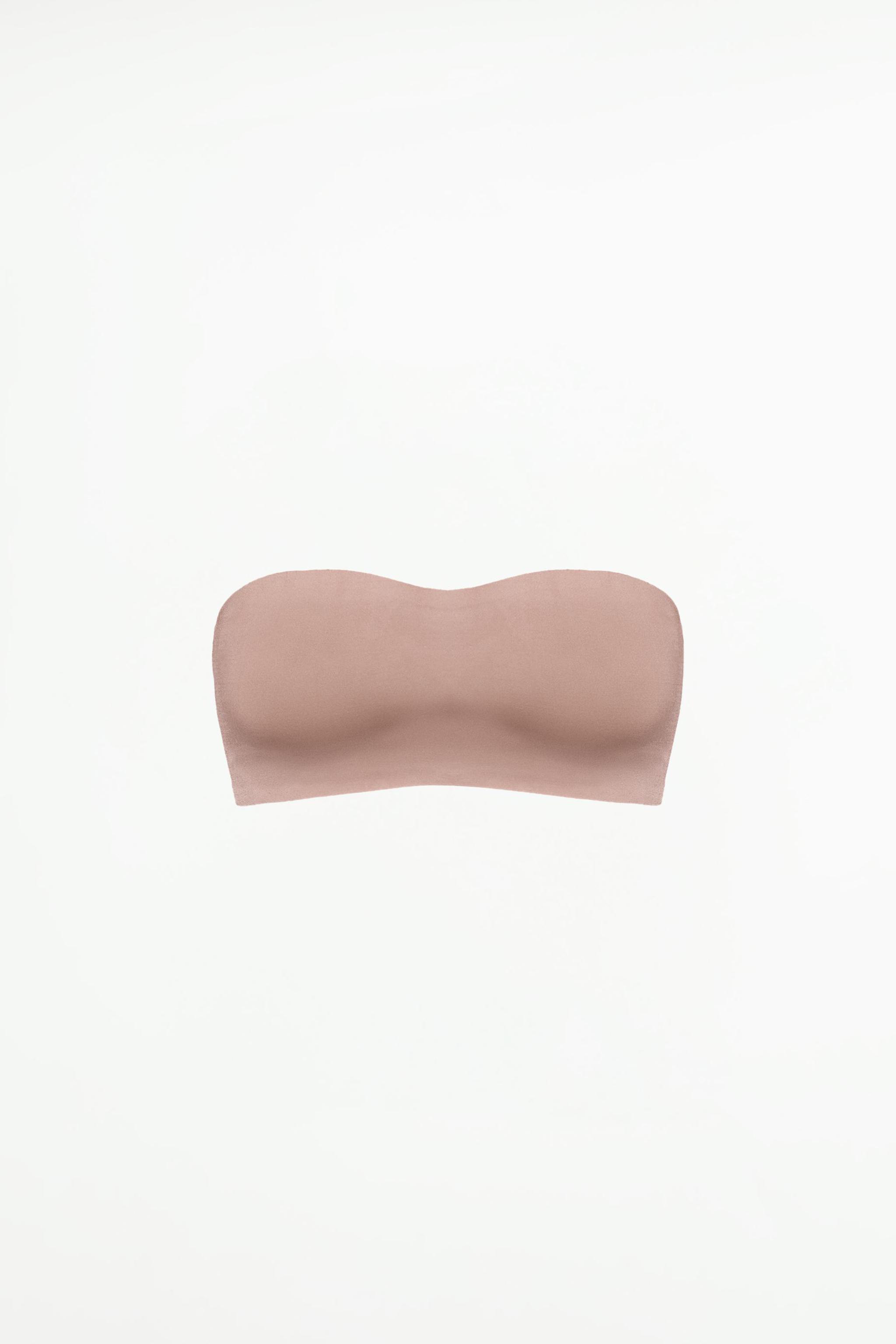 POLYAMIDE BLEND BANDEAU BRA Product Image