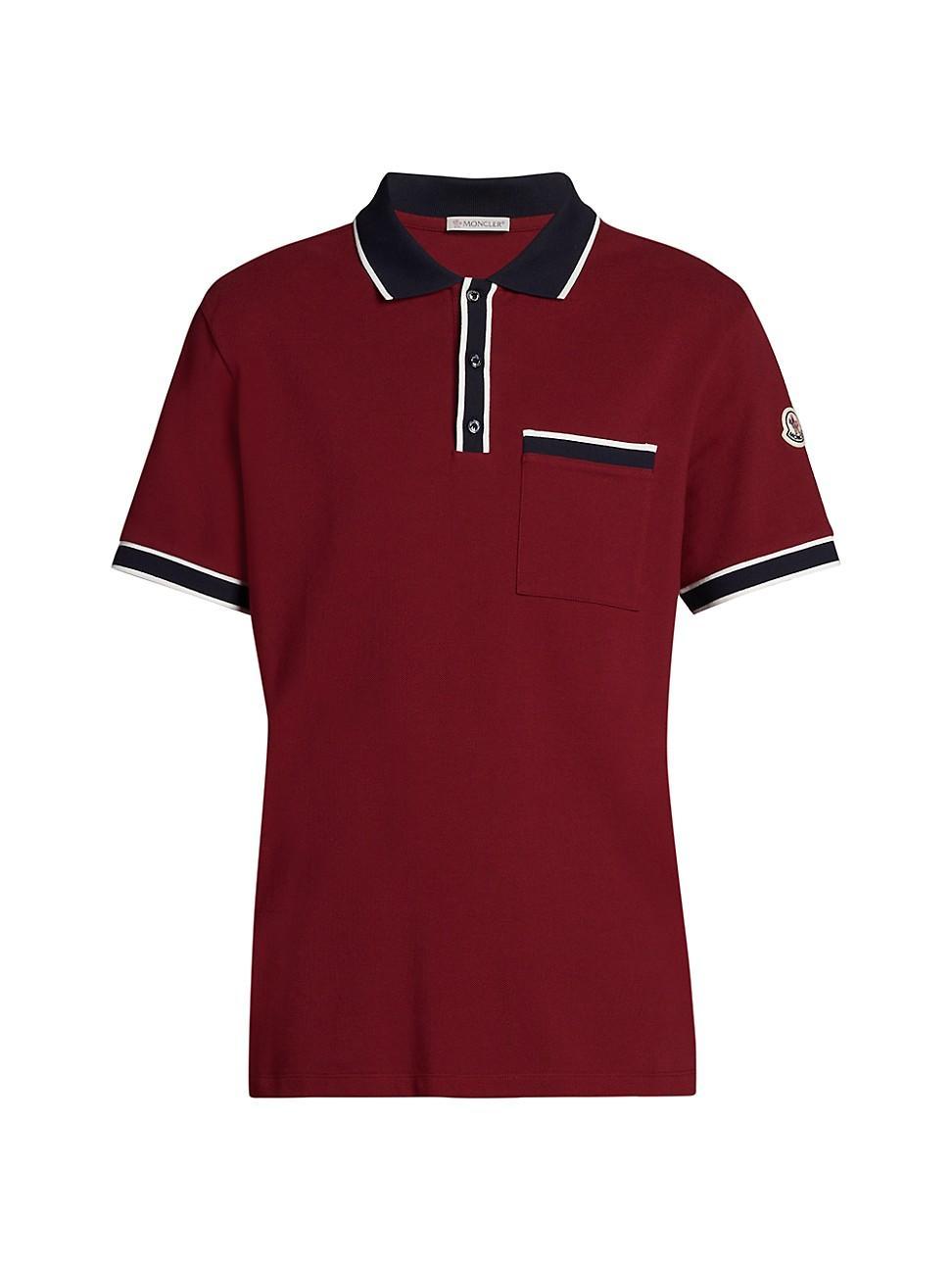 Mens Short-Sleeve Polo Shirt Product Image