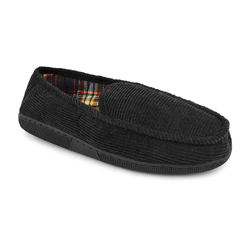 MUK LUKS Corduroy Mens Moccasin Slippers Product Image