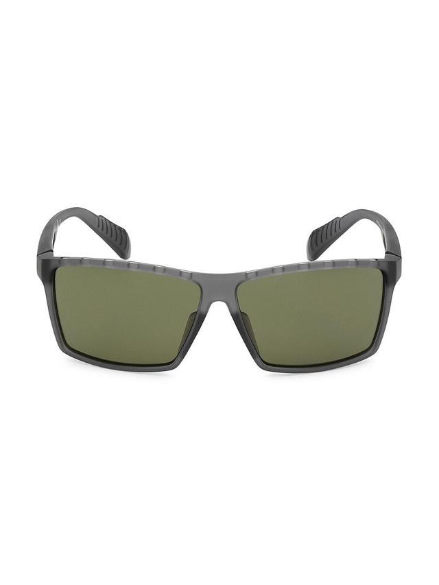 Mens 63MM Square Injected Sunglasses Product Image