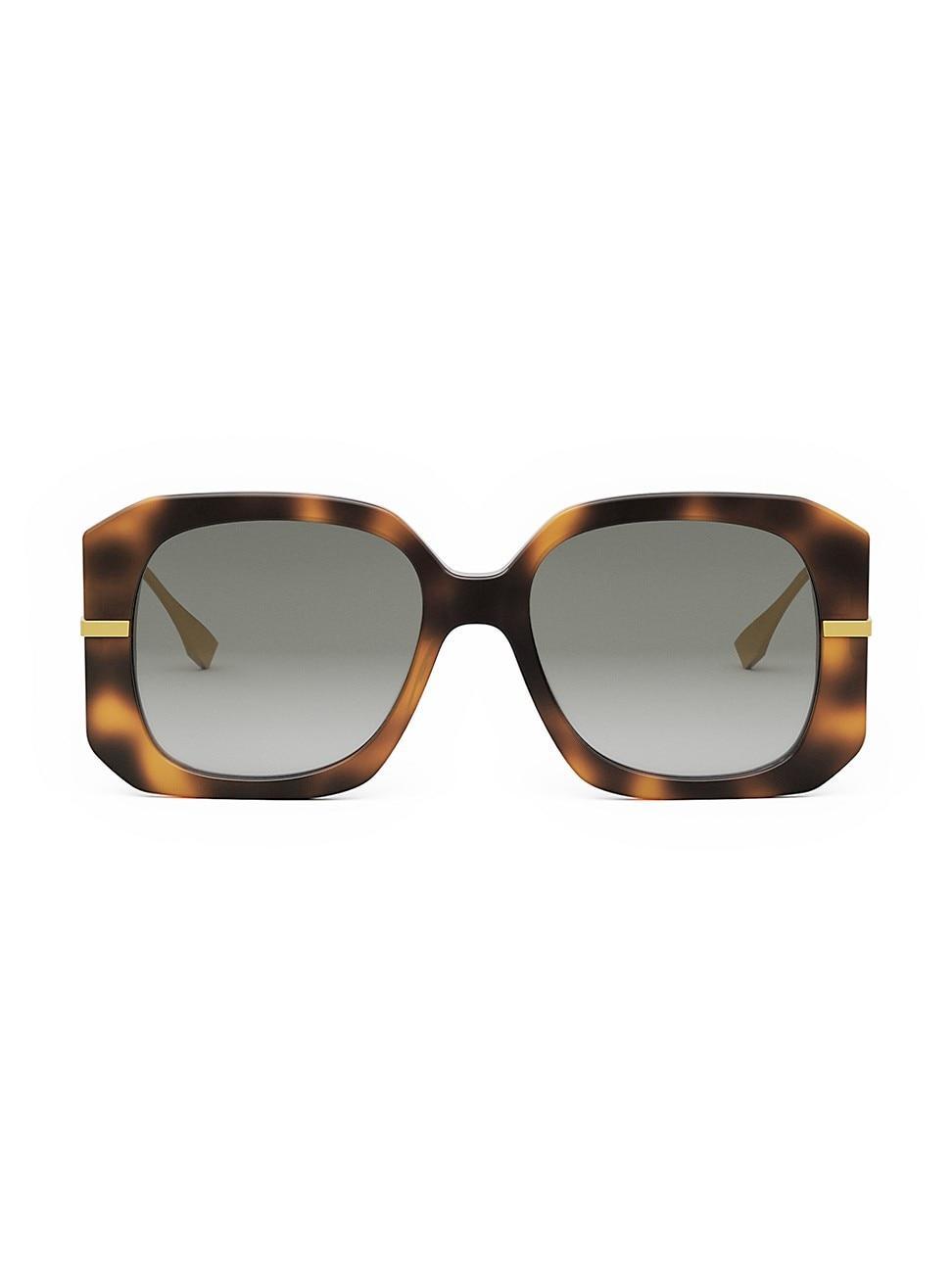 Womens Fendigraphy 55MM Geometric Sunglasses Product Image