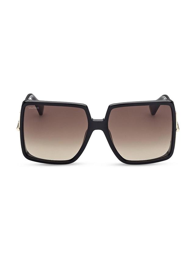 Max Mara 58mm Gradient Square Sunglasses Product Image