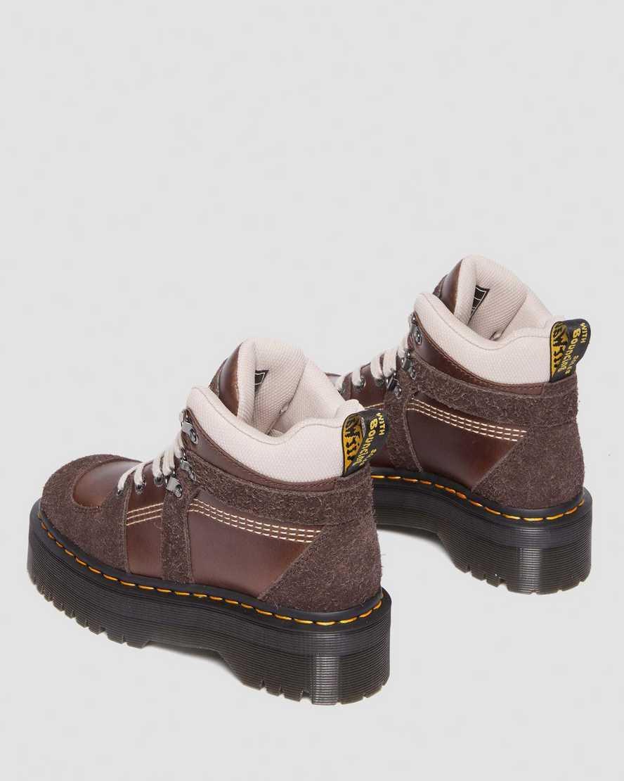 Zuma Leather & Suede Hiker Style Boots Product Image