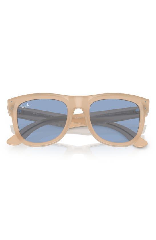 RAY BAN Wayfarer Reverse 50mm Square Sunglasses In Honey Product Image