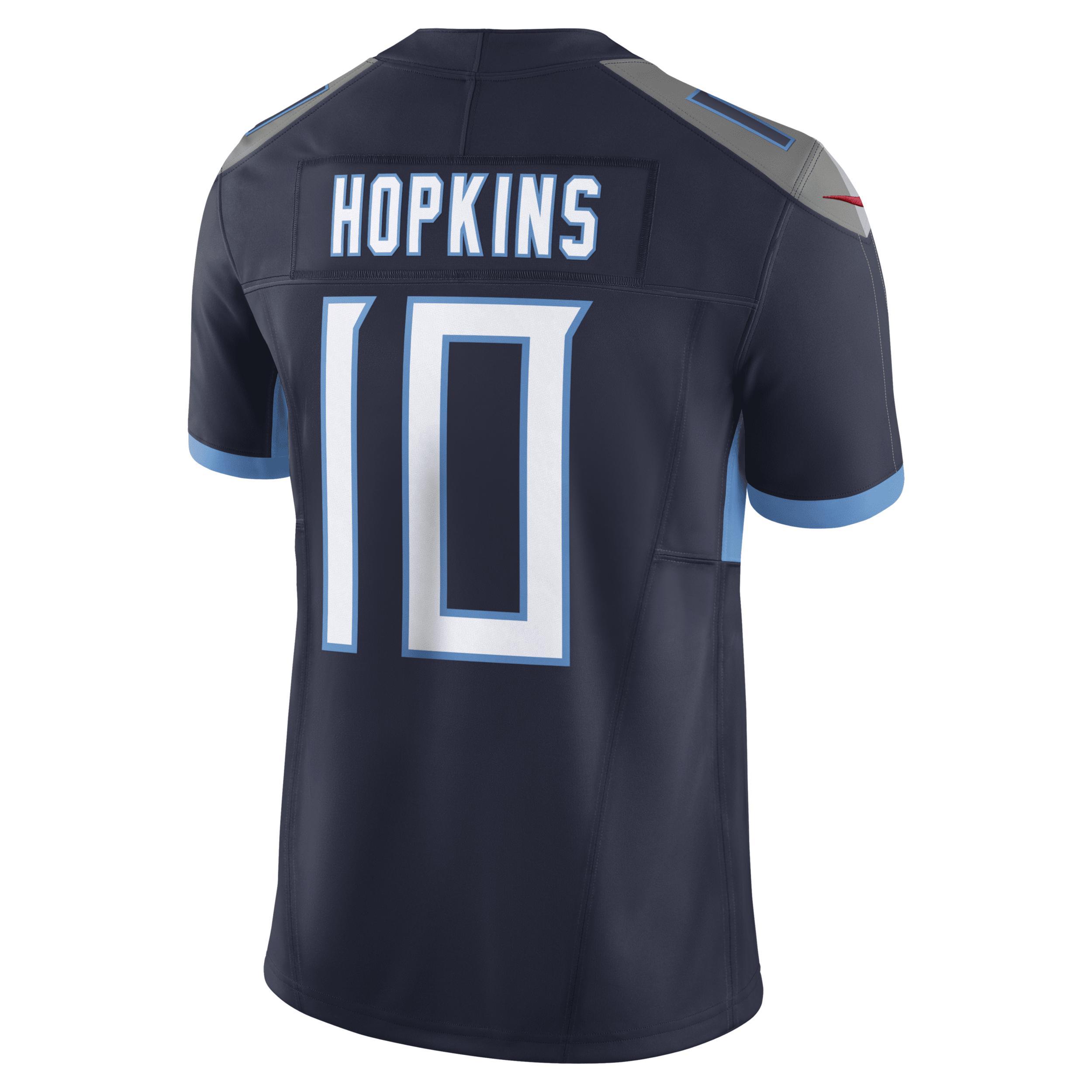 Mens Nike DeAndre Hopkins Tennessee Titans Vapor F.U.S.E. Limited Jersey Blue Product Image