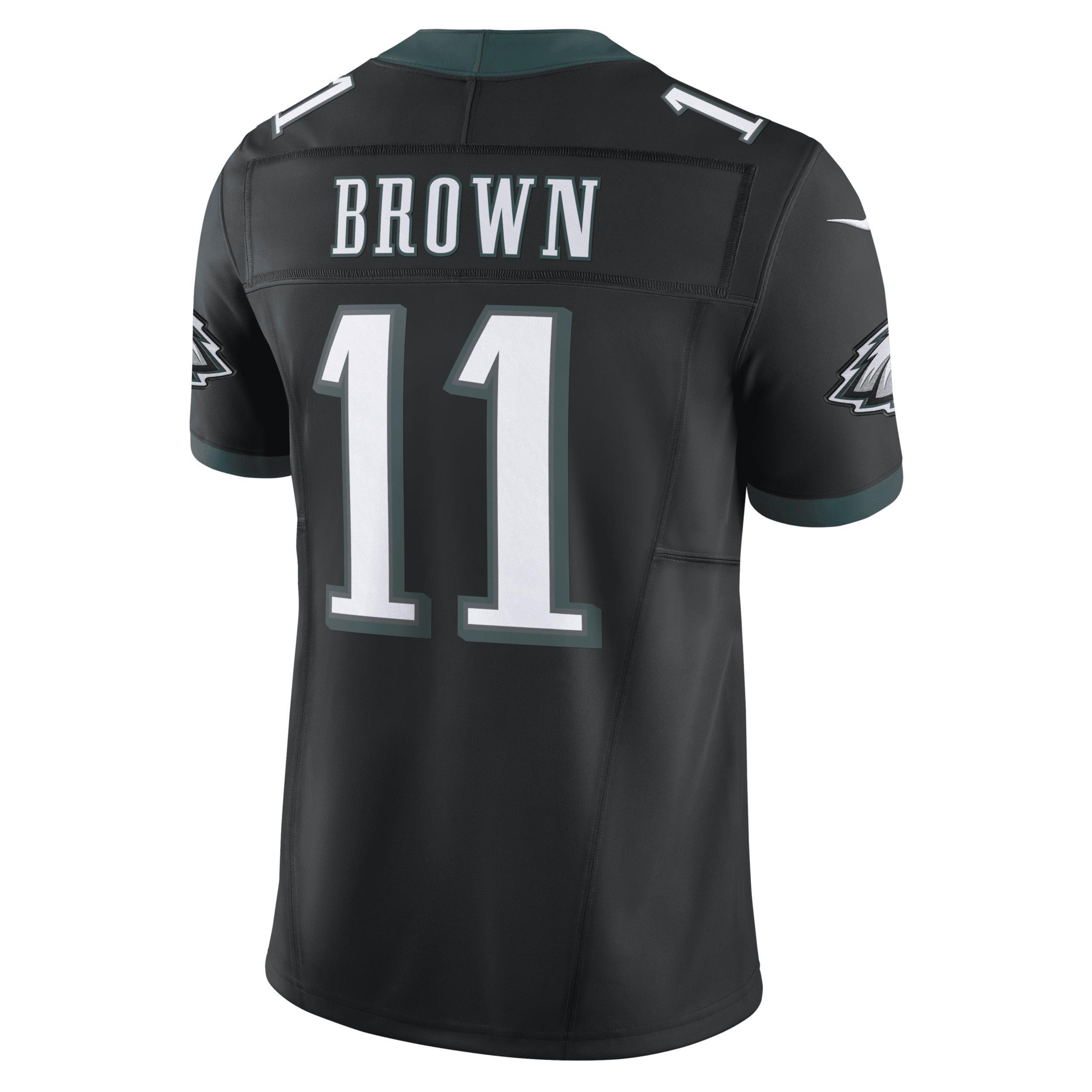 Mens Nike A.J. Brown Philadelphia Eagles Alternate Vapor F.U.S.E. Limited Jersey Product Image