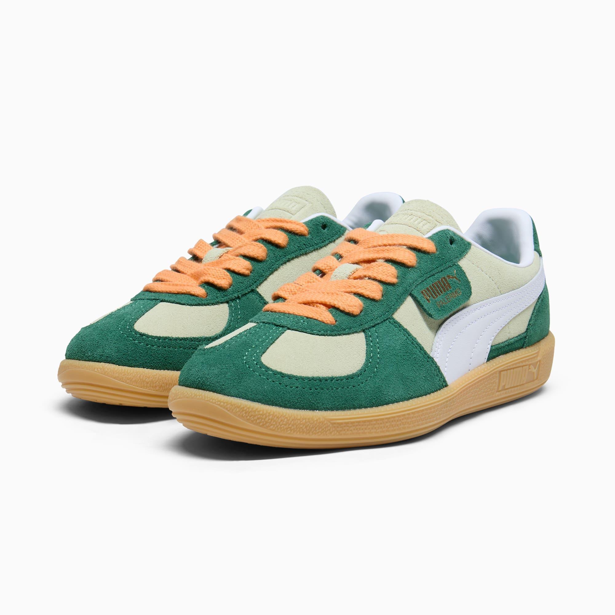 PUMA Palermo Women's Sneakers in Pistachio Green/Vine/Gum Product Image