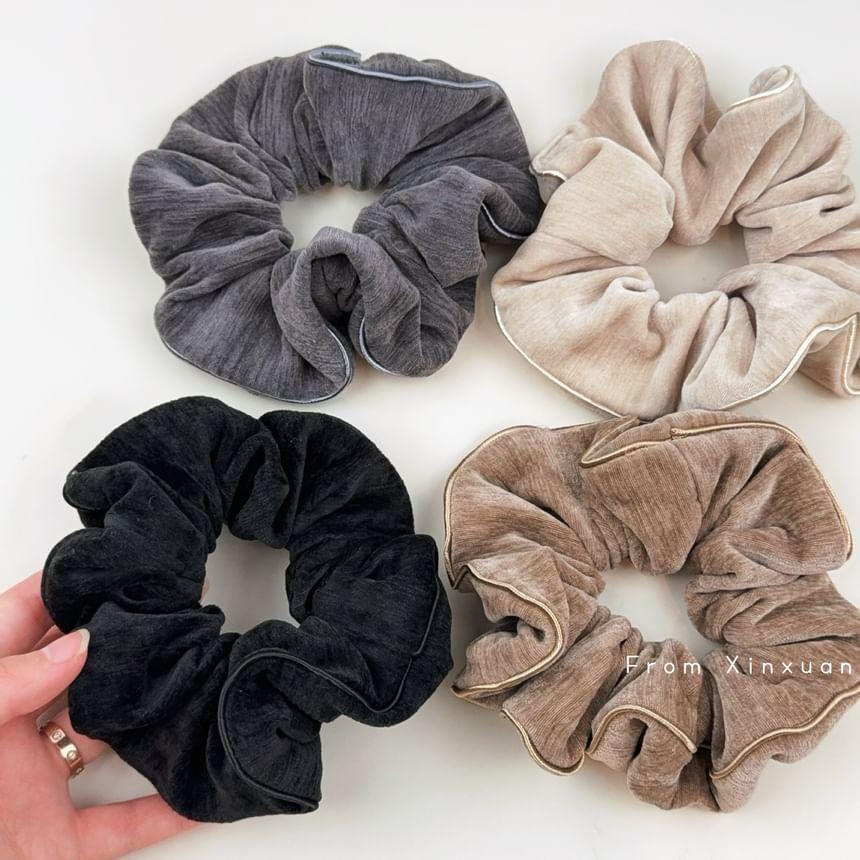 Plain Velvet Scrunchie Product Image