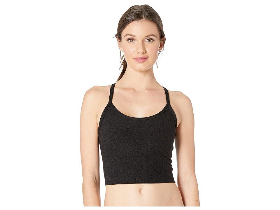 Beyond Yoga Spacedye Slim Racerback Cropped Tank in White product image