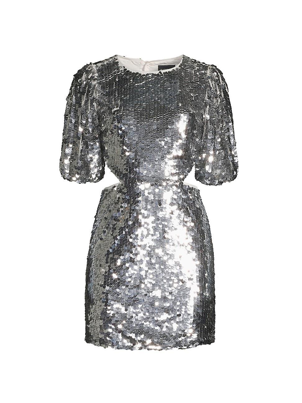 Bardot Vivienne Cutout Sequin Minidress Product Image