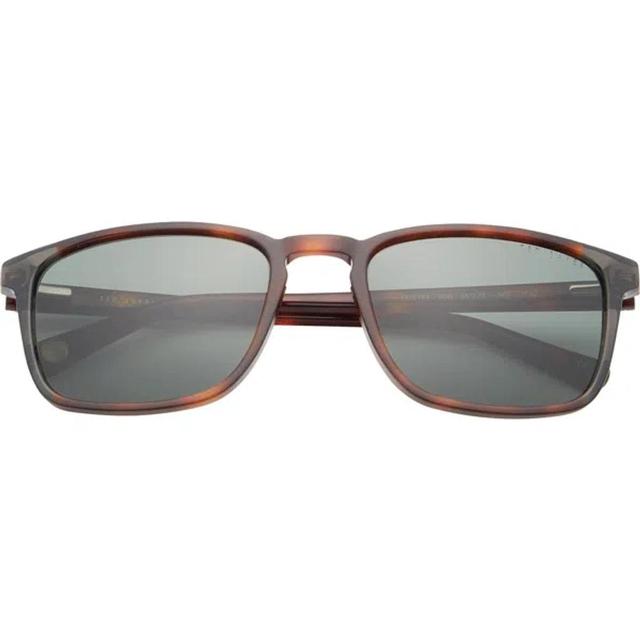 London 56mm Polarized Square Sunglasses In Tortoise Product Image