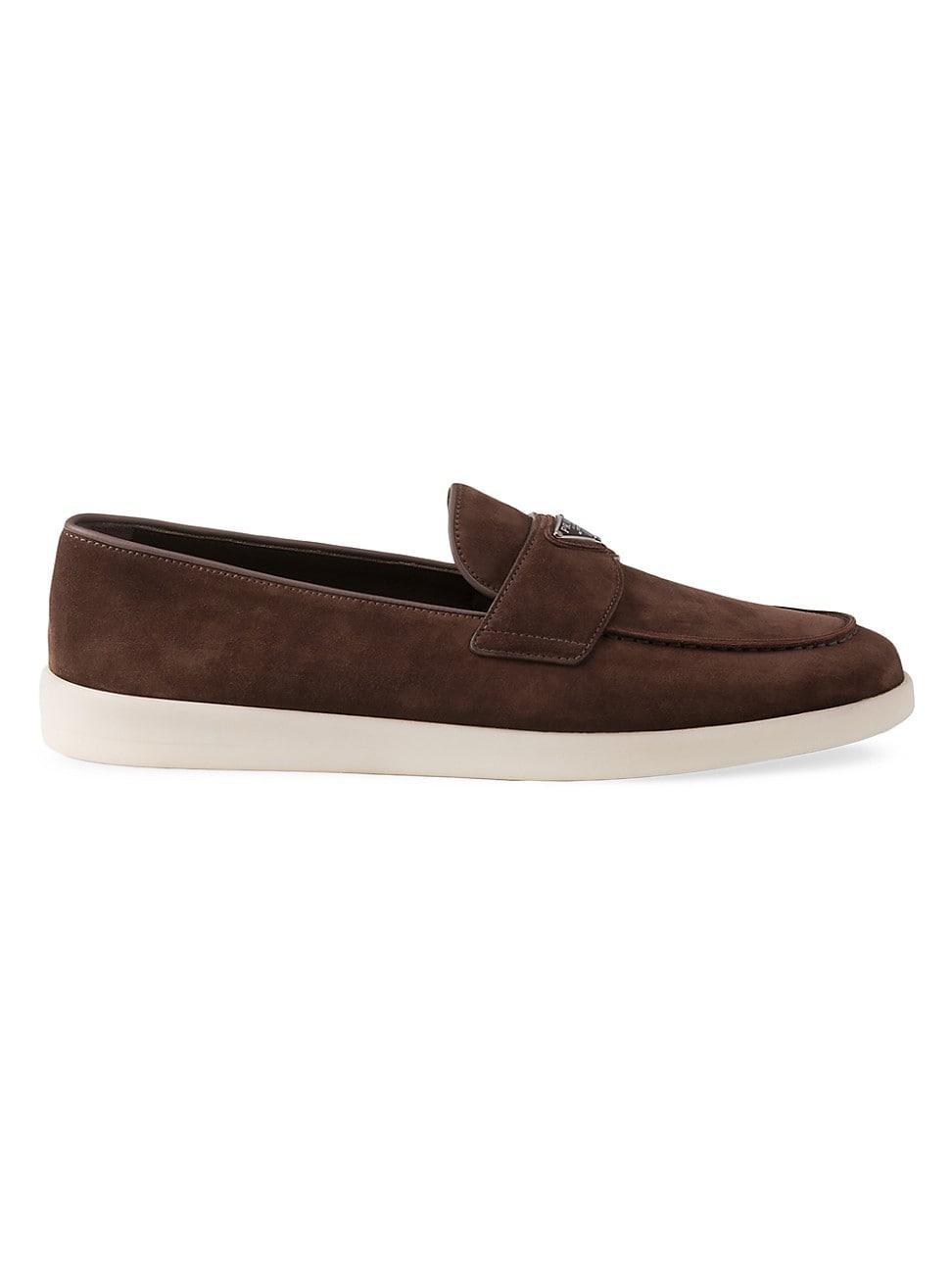 Mens Suede Loafers Product Image