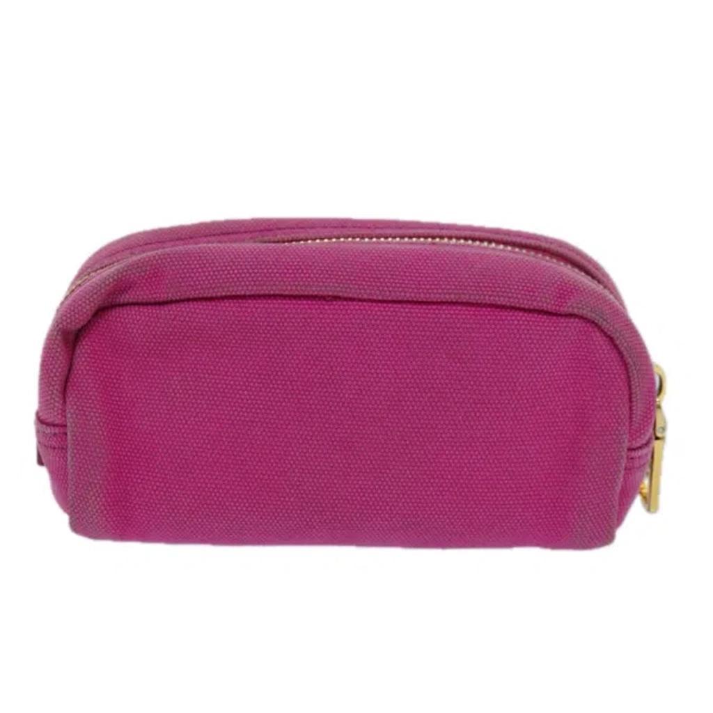 Pink Canvas Clutch Bag () Product Image