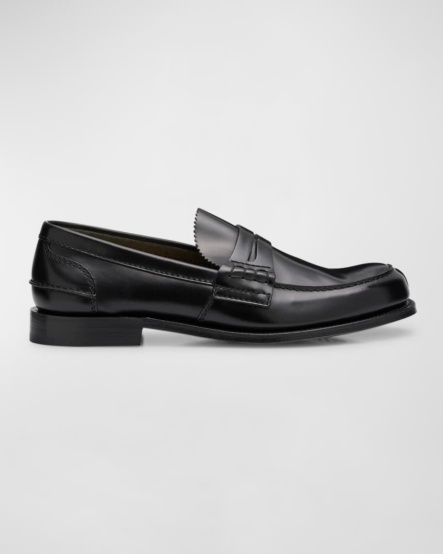 Mens Pembrey Bookbinder Fume Penny Loafers Product Image