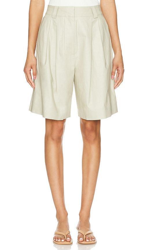 Lovers and Friends Lizzie Short in Sage Green Product Image