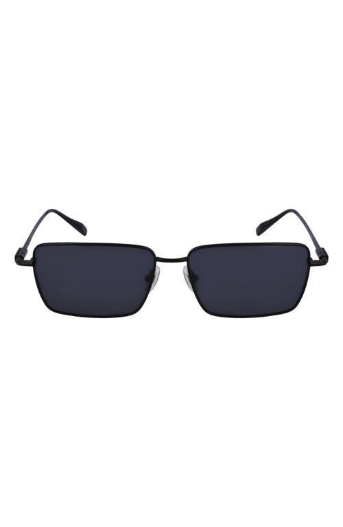 FERRAGAMO Gancini Evolution 57mm Rectangular Sunglasses Product Image