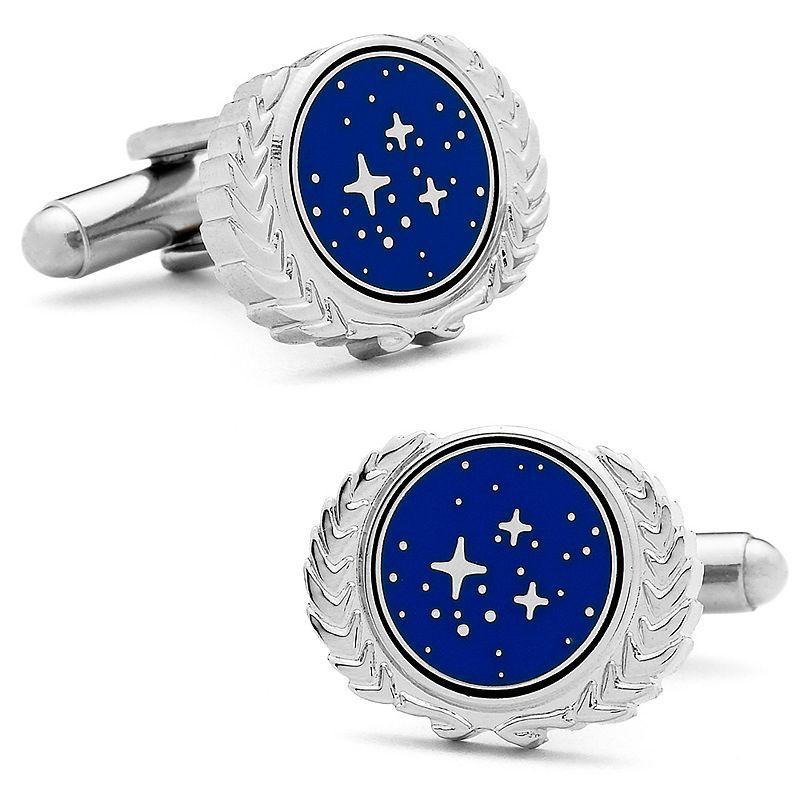 Mens Cuff Links, Inc. Star Trek UFP Cuff Links Product Image