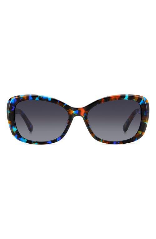 Kate Spade New York elowen 55mm gradient round sunglasses Product Image