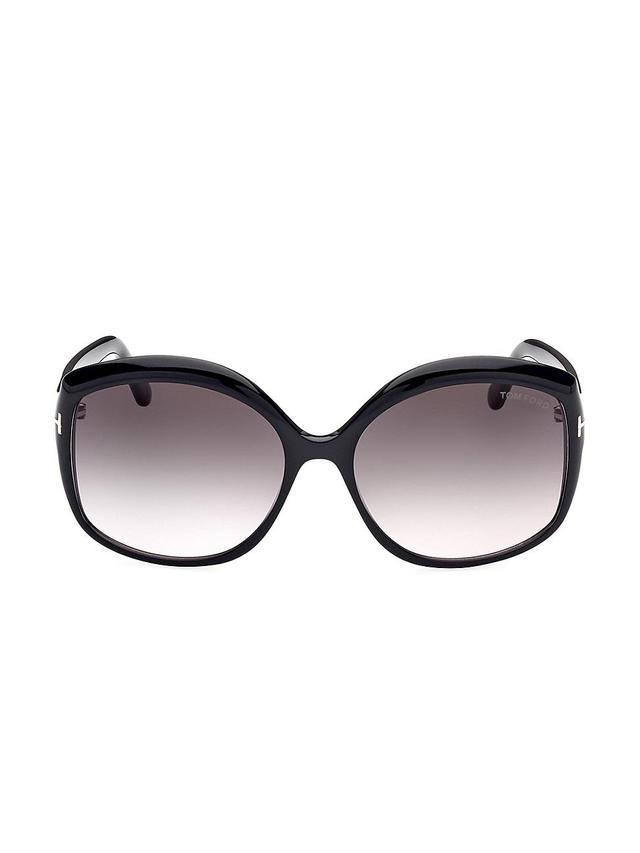 Chiara Round Acetate Sunglasses Product Image