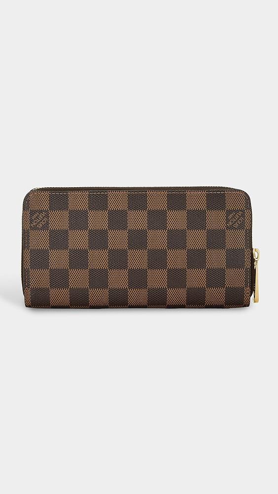 What Goes Around Comes Around Louis Vuitton Damier Ebene Zippy Wallet | Shopbop Product Image