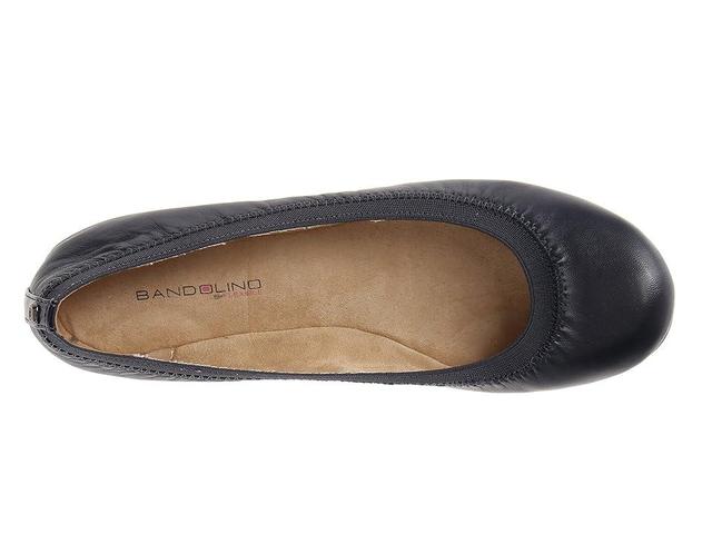 Bandolino Edition 8 (Navy Leather) Women's Flat Shoes Product Image