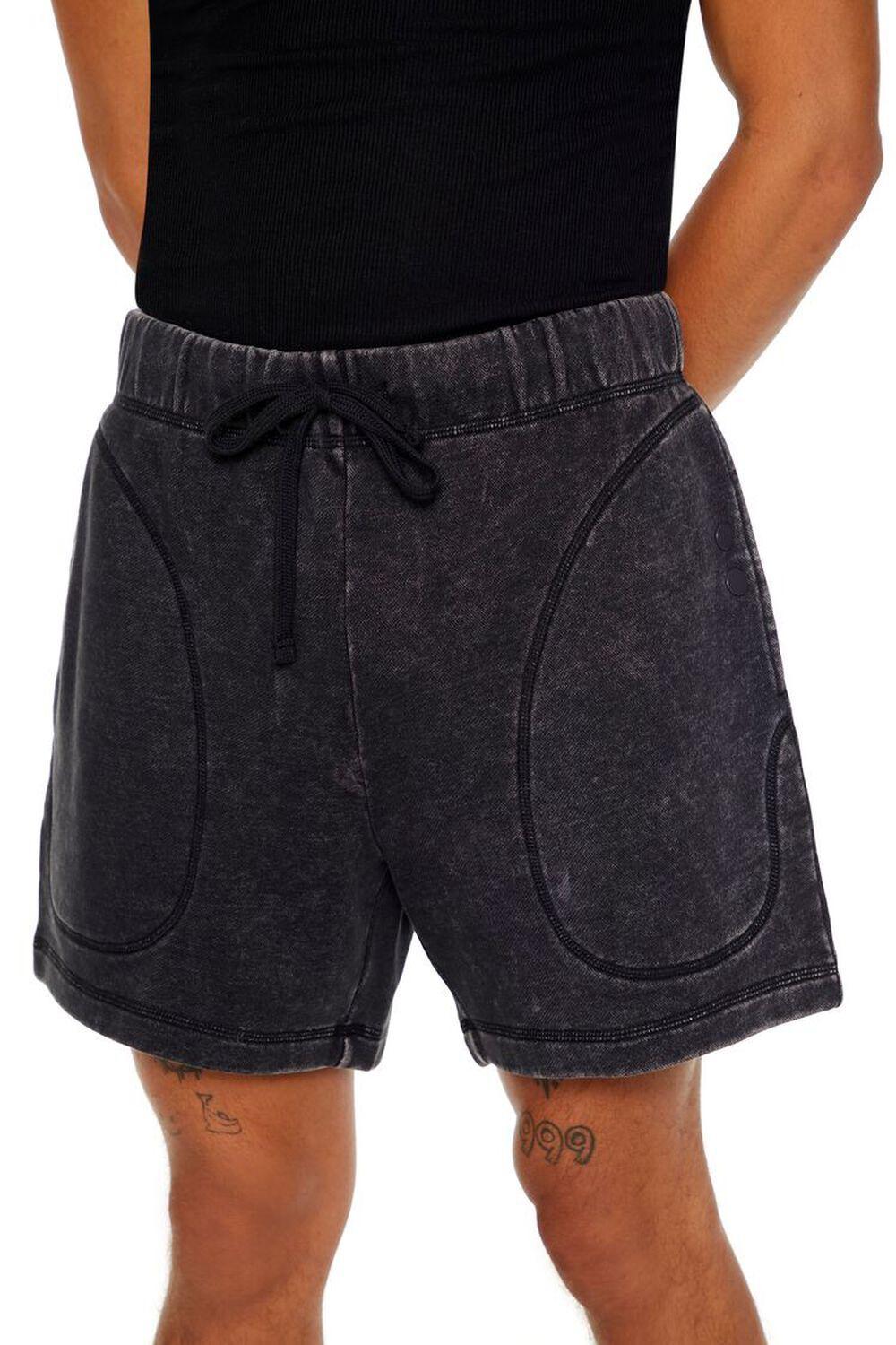 Washed French Terry Shorts | Forever 21 Product Image