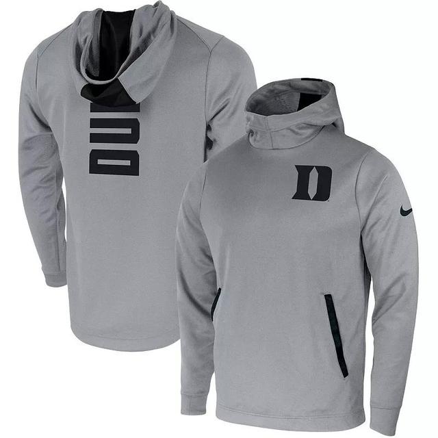 Mens Nike Gray Georgia Bulldogs 2-Hit Performance Pullover Hoodie Product Image