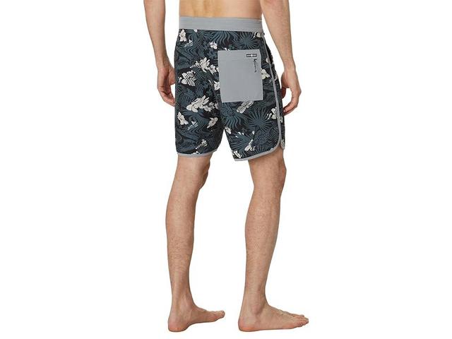 Salty Crew Breaker 19 Boardshorts Blue) Men's Swimwear Product Image