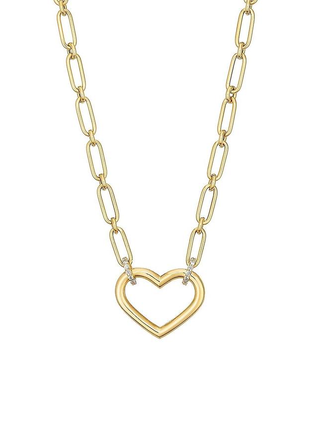 Womens Cialoma 18K Gold & Diamond Necklace Product Image