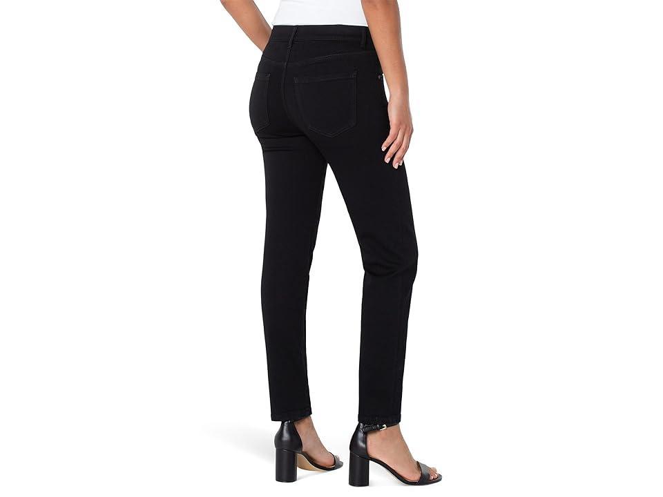 Liverpool Los Angeles Gia Glider Pull-On Mid-Rise Slim (Over Dye ) Women's Casual Pants Product Image